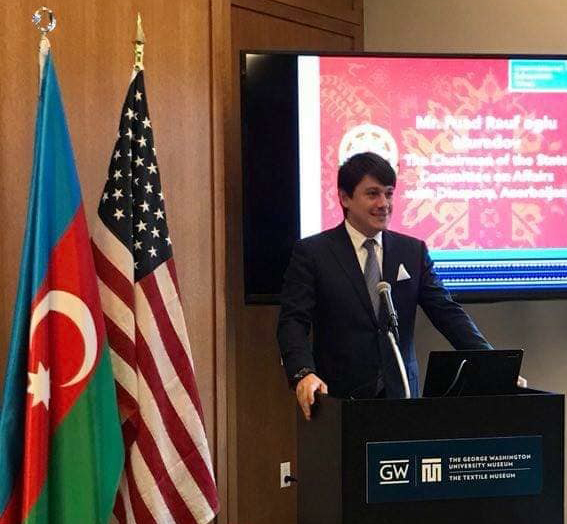 Fuad Muradov Vaşinqtonda görüşlər keçirib - FOTOLAR